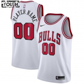 Maglia Chicago Bulls Personalizzate 2020-21 Nike Association Edition Swingman - Bambino